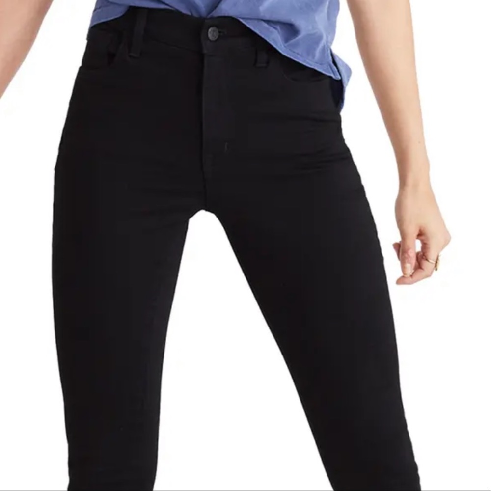 GUC Madewell black roadtripper jeans